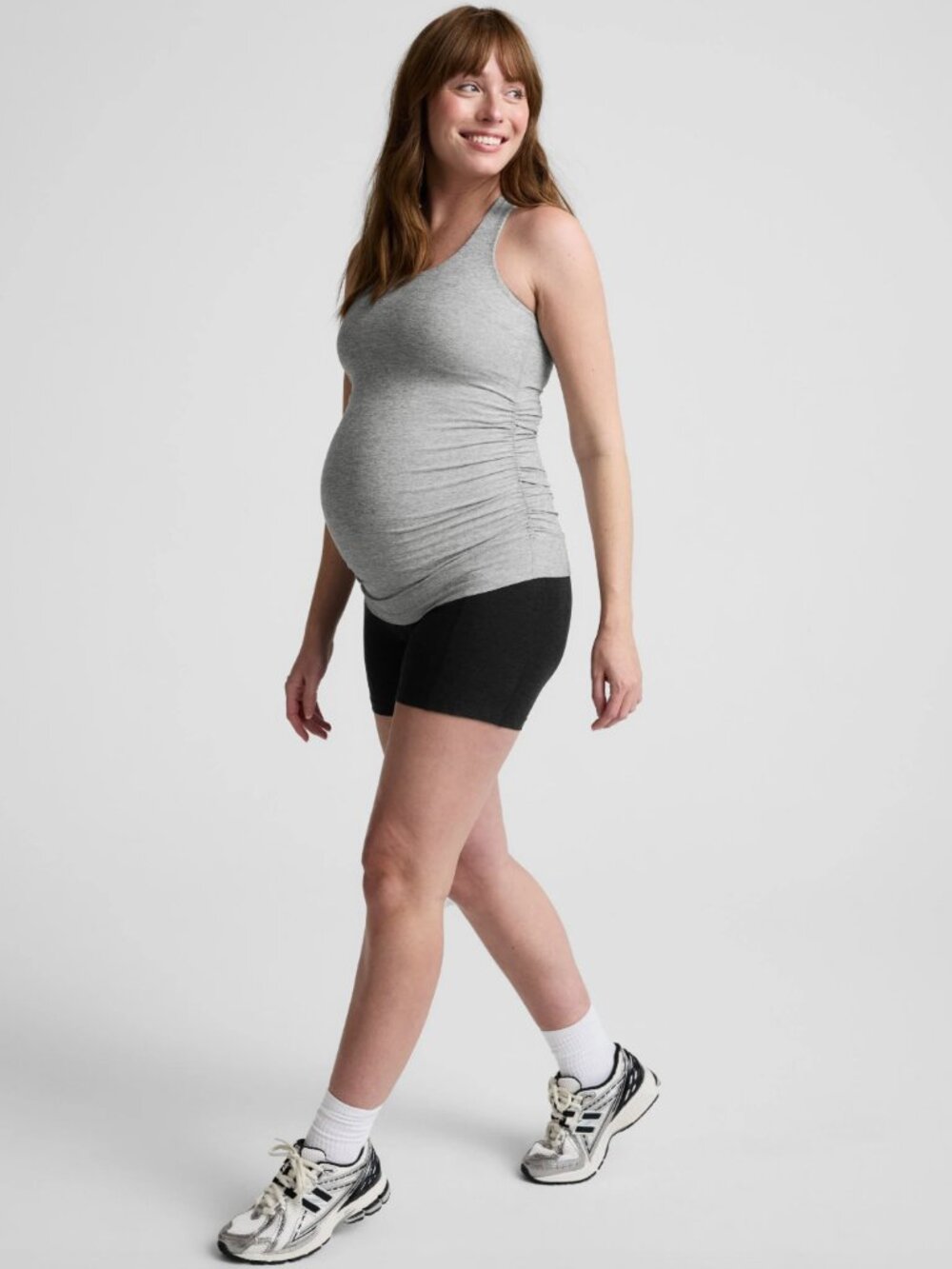 Beyond Yoga Spacedye™ Bases Covered Maternity Tank - M, Gray